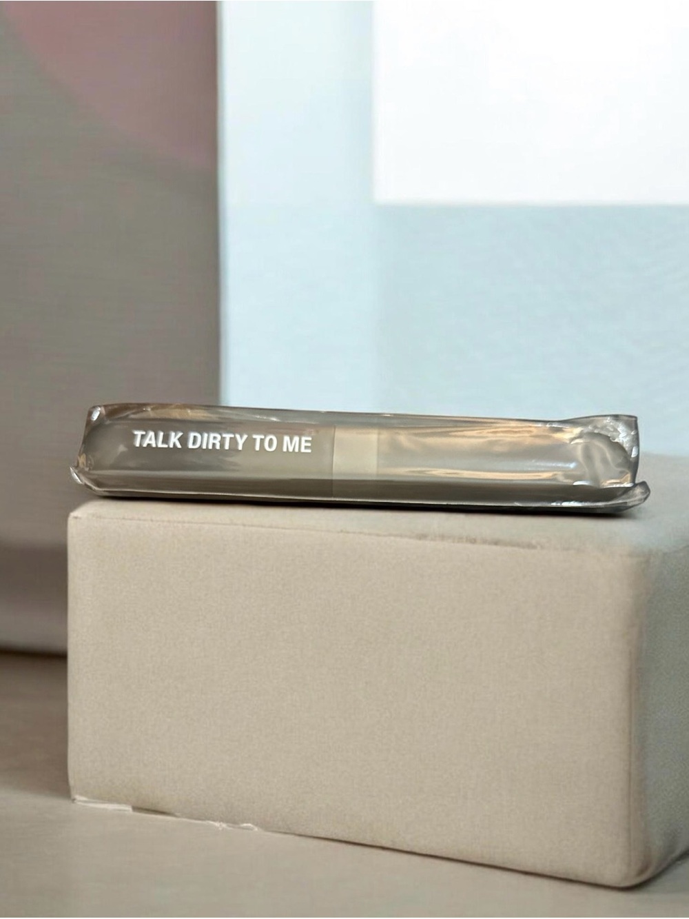 "Talk Dirty To Me" Toothbrush Holder in Smoky Gray
1200A